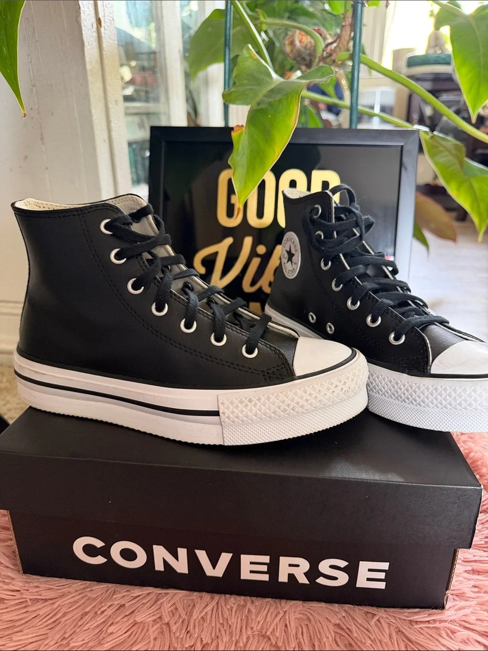 Converse High-Top Platform Sneakers